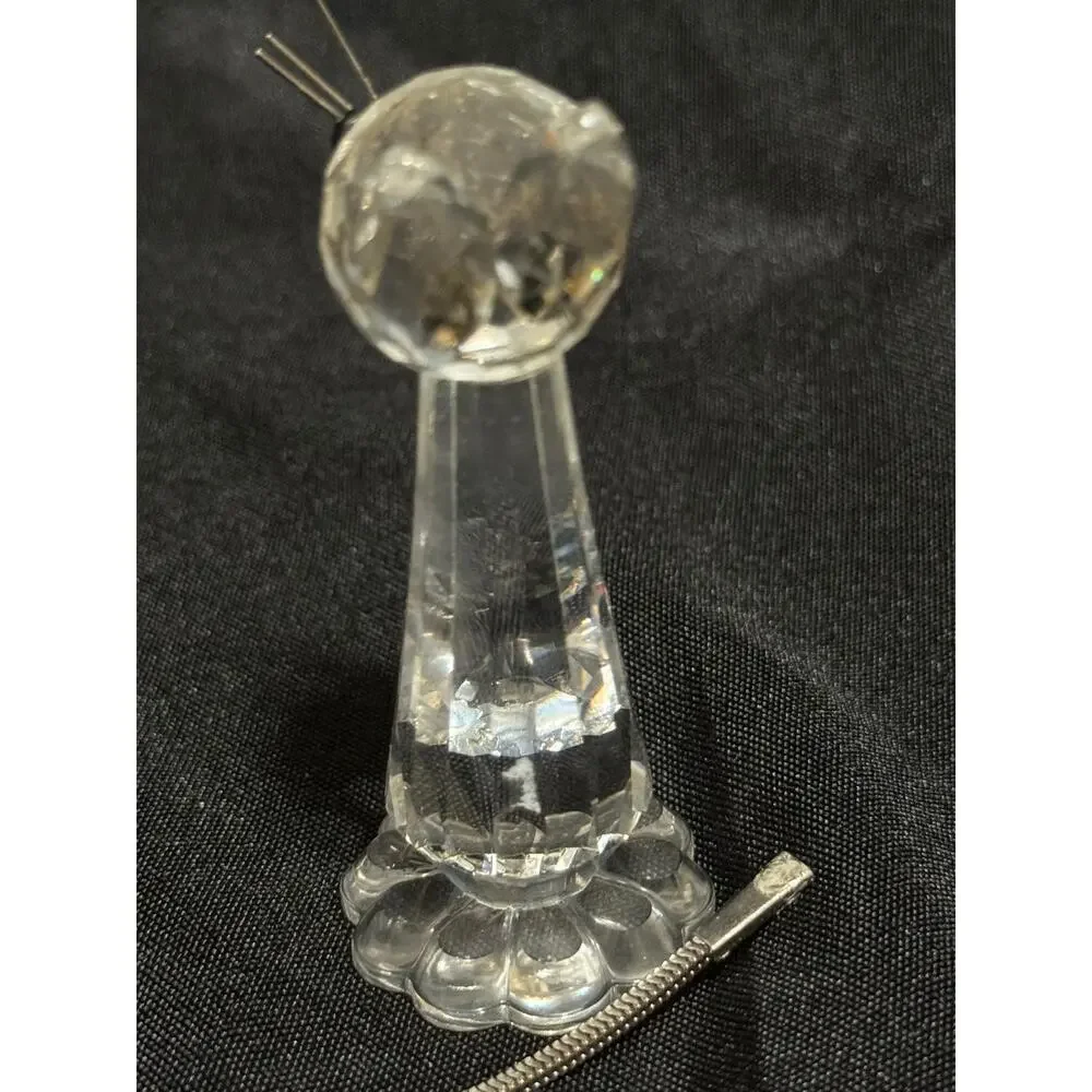 Retired Swarovski Crystal Cat Figurine (product number 183274) READ